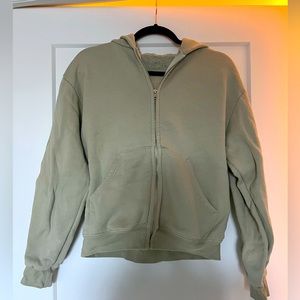 Set Active Zip Up Hoodie- Mint